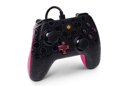 Manette Nintendo Switch filaire Nintendo Shadow Midnight Princess Peach