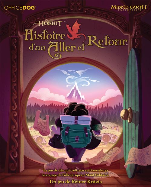 Jeu de stratégie Asmodee Le Hobbit : Histoire d'un Aller et Retour