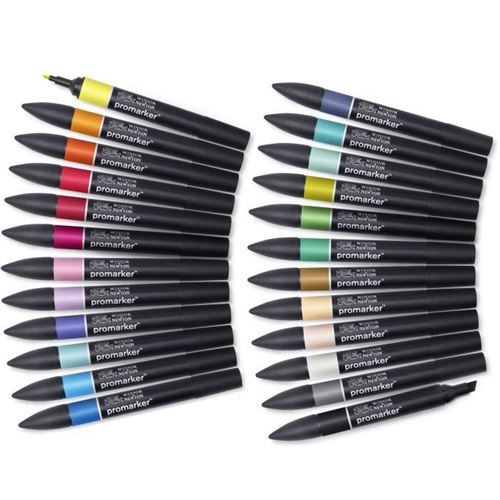 Trousse Promarker Arts et Illustration 24 pièces Trousse Promarker Arts et Illustration 24 pièces