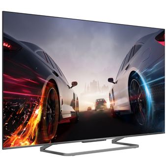 TV QLED TCL 55C728 139,7 cm 4K UHD Smart TV Argent Reconditionné