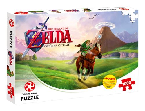 Puzzle 1000 pièces Zelda Ocarina of time Winning Moves
