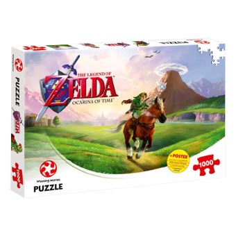 Puzzle 1000 pièces Zelda Ocarina of time Winning Moves