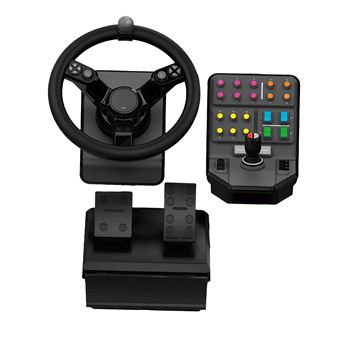 Ensemble pour engins agricoles Logitech Noir