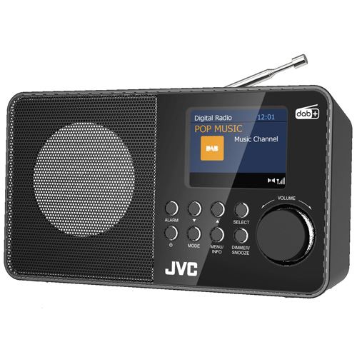 Radio portable JVC RA-F39B-DAB Noir