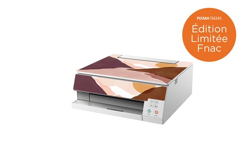  Imprimante Jet d'encre Canon Pixma TS6345 Blanc Edition limitée Fnac