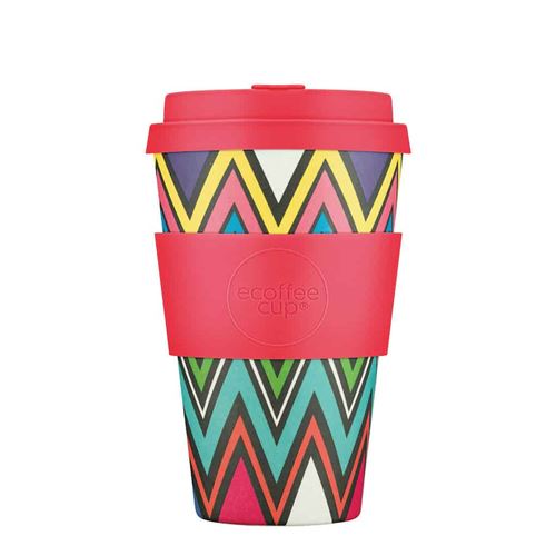Gobelet Ecoffee Cup Zag en mémoire 400 ml