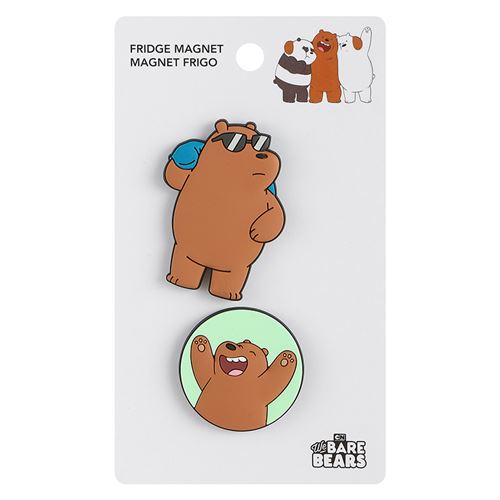 Magnet frigo Grizzly Miniso We Bare Bears