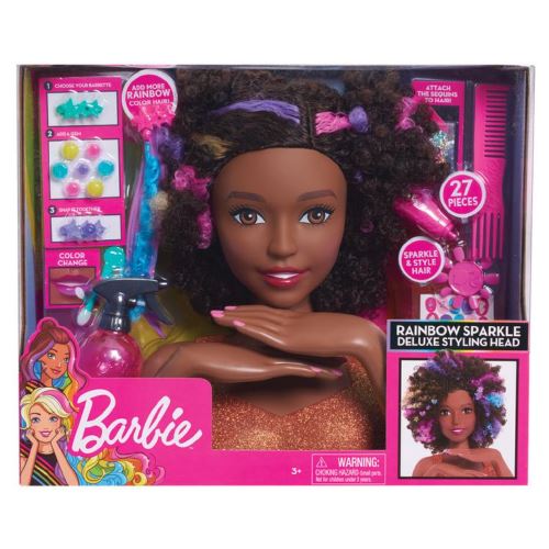 Tête à coiffer Barbie Afro Style - Autre jeux d'imitation - Achat