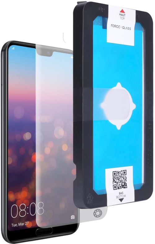 Protection d’écran Forceglass Transparent pour Huawei P20 Pro
