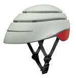 Casque de vélo pliable Closca Loop Taille L Blanc et Rouge