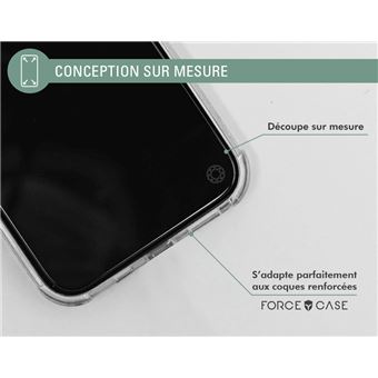 Protection d'écran Forceglass Verre trempé 2,5D confidentialité iPhone 15  Pro - Fnac.ch - Protection d'écran pour smartphone