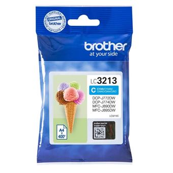 Brother LC3213C - Hohe Ergiebigkeit - Cyan - original - Tintenpatrone - für Brother DCP-J772DW, DCP-J774DW, MFC-J890DN, MFC-J890DW, MFC-J890DWN, MFC-J895DW - 1