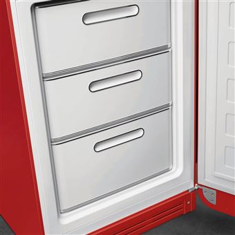 Réfrigérateur congélateur en bas Smeg FAB32RRD6 Rouge