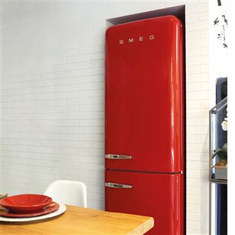 Réfrigérateur congélateur en bas Smeg FAB32RRD6 Rouge