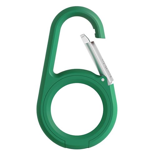 Anneau de protection avec mousqueton pour AirTag Belkin Vert
