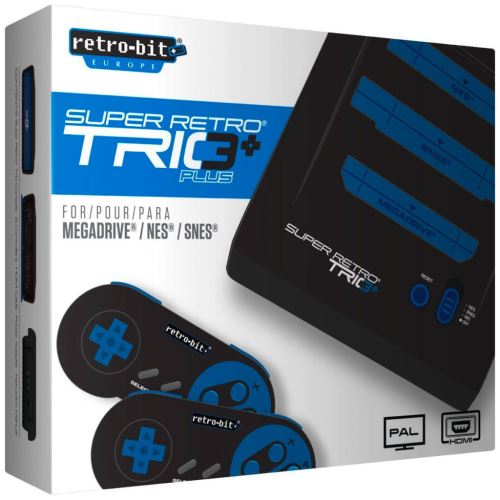 Manette Super Nintendo Retro-bit Super Retro Trio Plus HD