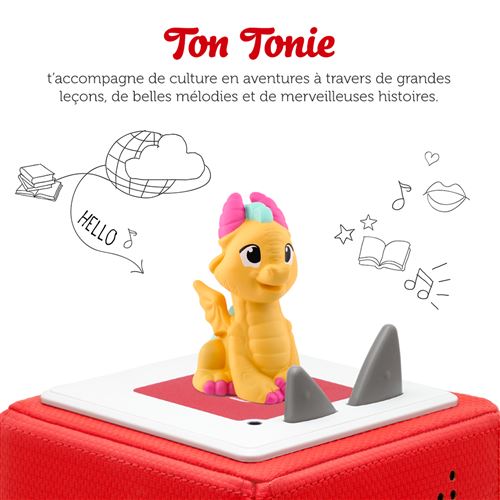 Tonie Foot 2 Rue – Petit Dragon : Figurine Audio Avec Histoires Pour Toniebox, Dès 6 Ans, Conteuse Vendue Séparément