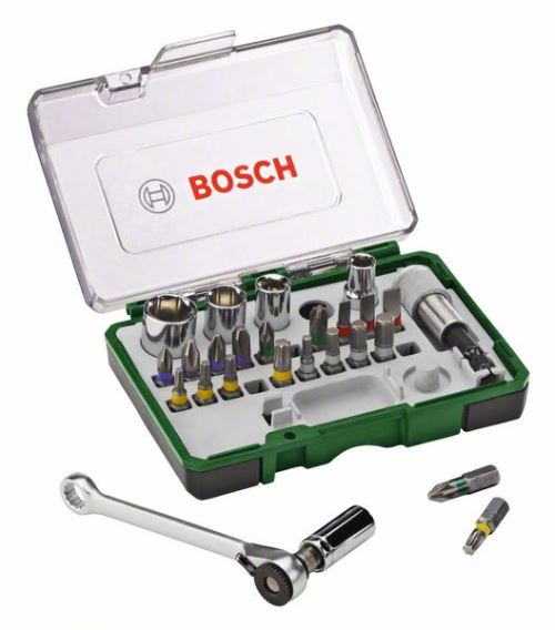 Bsch Coffret Clé À Cliquet Bosch 27 Pièces