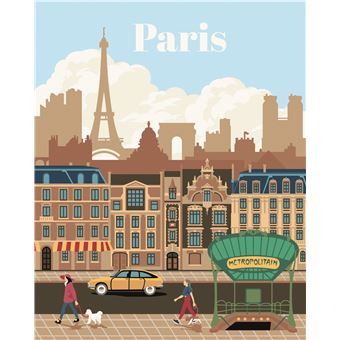 Ravensburger CreArt – Peinture Par Numéros Stockholm 24x30 Cm – Adulte – Dès 12 Ans