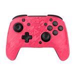 Manette Nintendo Switch sans fil Pdp Faceoff Deluxe Camouflage Rose