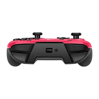 Manette Nintendo Switch sans fil Pdp Faceoff Deluxe Camouflage Rose