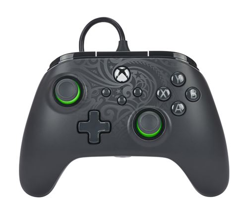 Manette filaire PowerA Advantage Vert Céleste et Gris pour Xbox Series X/S