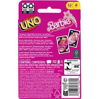 Jeu classique Mattel Uno Project Arch Barbie