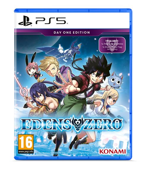 Pochette avant du jeu Edens Zero Day One Edition PS5