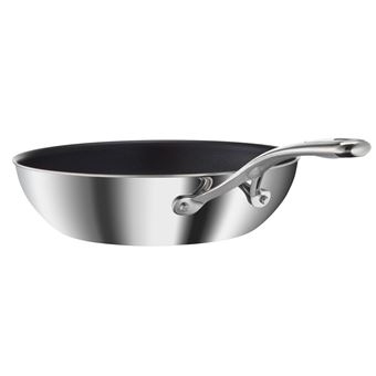 Batterie de cuisine 5 pièces Tefal Reserve Collection Inox Tri-Ply E475S544 Argent