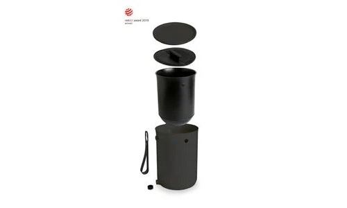 Composteur Skaza Bokashi Ocean Organko 019840040 Noir 9, 6L
