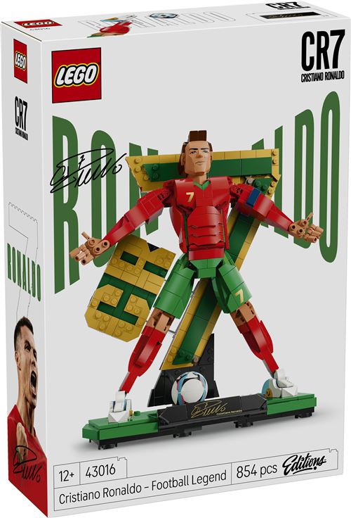 LEGO Editions Cristiano Ronaldo Légende du Foot 43016