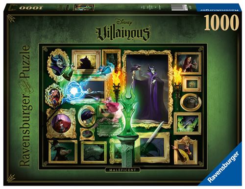 Rave Puzzle 1000 Pièces Ravensburger Collection Disney Villainous Maléfique
