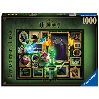 Puzzle 1000 pièces Ravensburger Collection Disney Villainous Maléfique