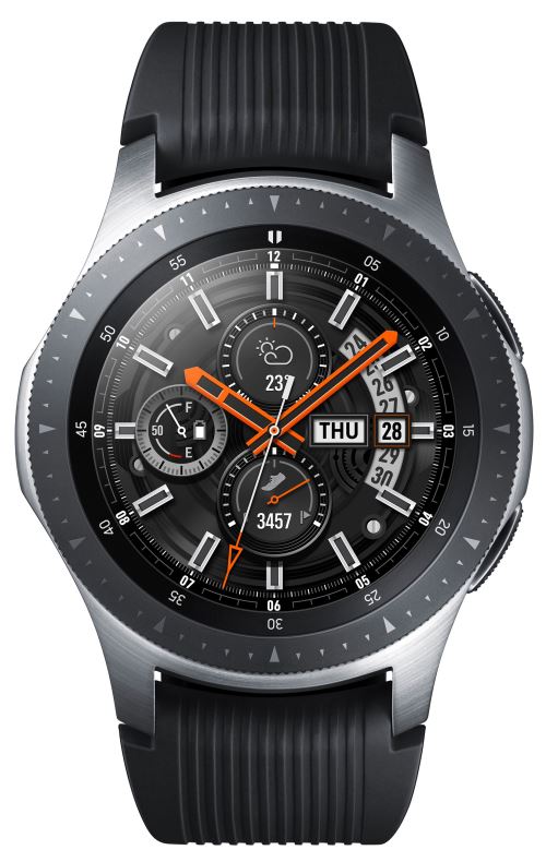 Montre connectée Samsung Galaxy Watch 46 mm eSIM 4G Gris Acier - Fnac.ch -  Montre connectée