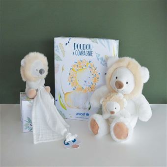 Doudou Lion Doudou et Compagnie Unicef Bébé et moi