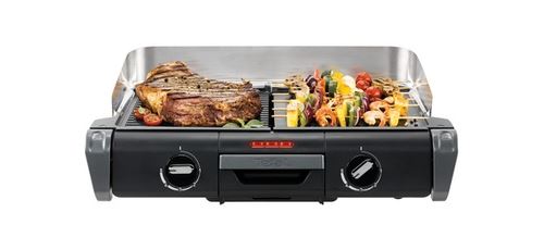 Grill 2 en 1 Tefal Family Flavor TG804D14 2400 W Noir