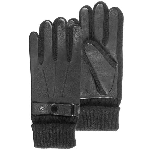 Gants Isotoner Tactiles Cuir de chèvre Noir M pour Homme - Fnac.ch - Gant  pour écran tactile