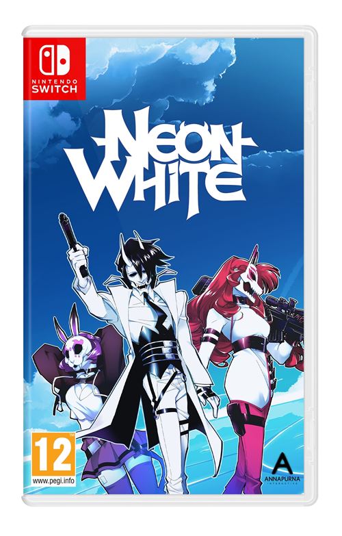 Just For Games Neon White Nintendo Switch