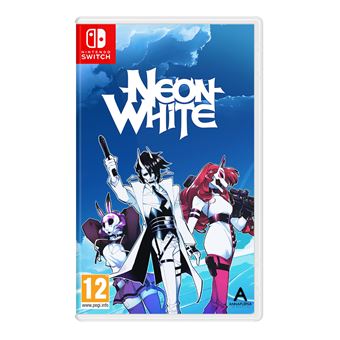 Neon White Nintendo Switch - 1