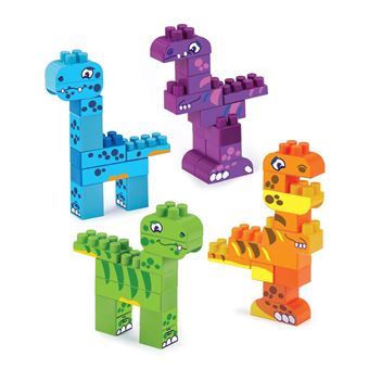 Jeu de construction Ecoiffier Coffret dinosaures 150 pièces Abrick