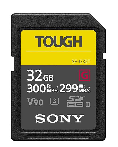 Carte mémoire Flash SDXC UHS-II Sony Tough SF-G32T V90 32 Go Classe 10