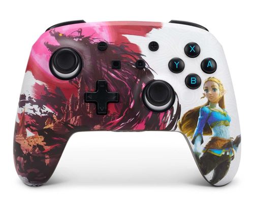 Manette Sans Fil Améliorée Bluetooth Pour Nintendo Switch Acco Zelda Bmg