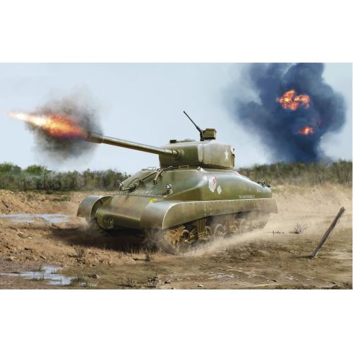 Maquette char : M4A1 Sherman Revell