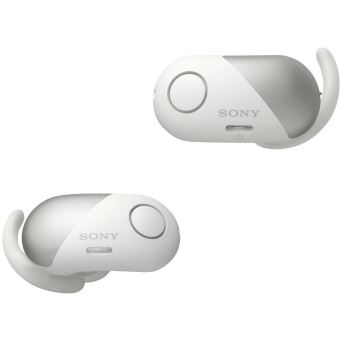 Oreillettes Bluetooth Sony Sport WF SP700N Blanc Ecouteurs fnac Suisse