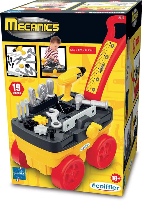 Jeu D'Imitation Ecoiffier Chariot Mécanique