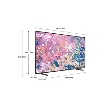 TV SAMSUNG QLED QE85Q60B 4K UHD 85'' 2022 Noir