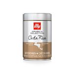 Café en grains Illy Arabica Selection Costa Rica 9980 Argent et Marron