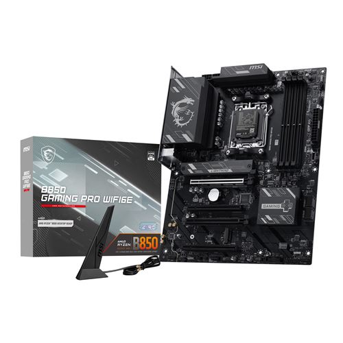 MSI B850 GAMING PRO WIFI6E - vue 2