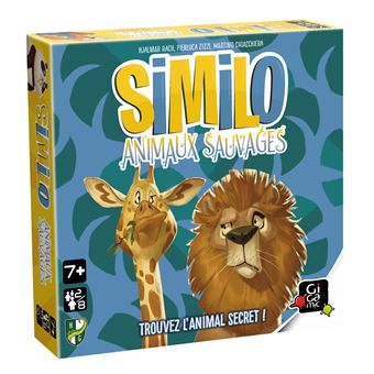 Jeu d’ambiance Gigamic Similo Animaux Sauvages