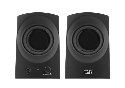 Tnb Enceintes PC Sans Fil T'N'B Hpark20Bk 2.0 Peak Power 6 W Noir